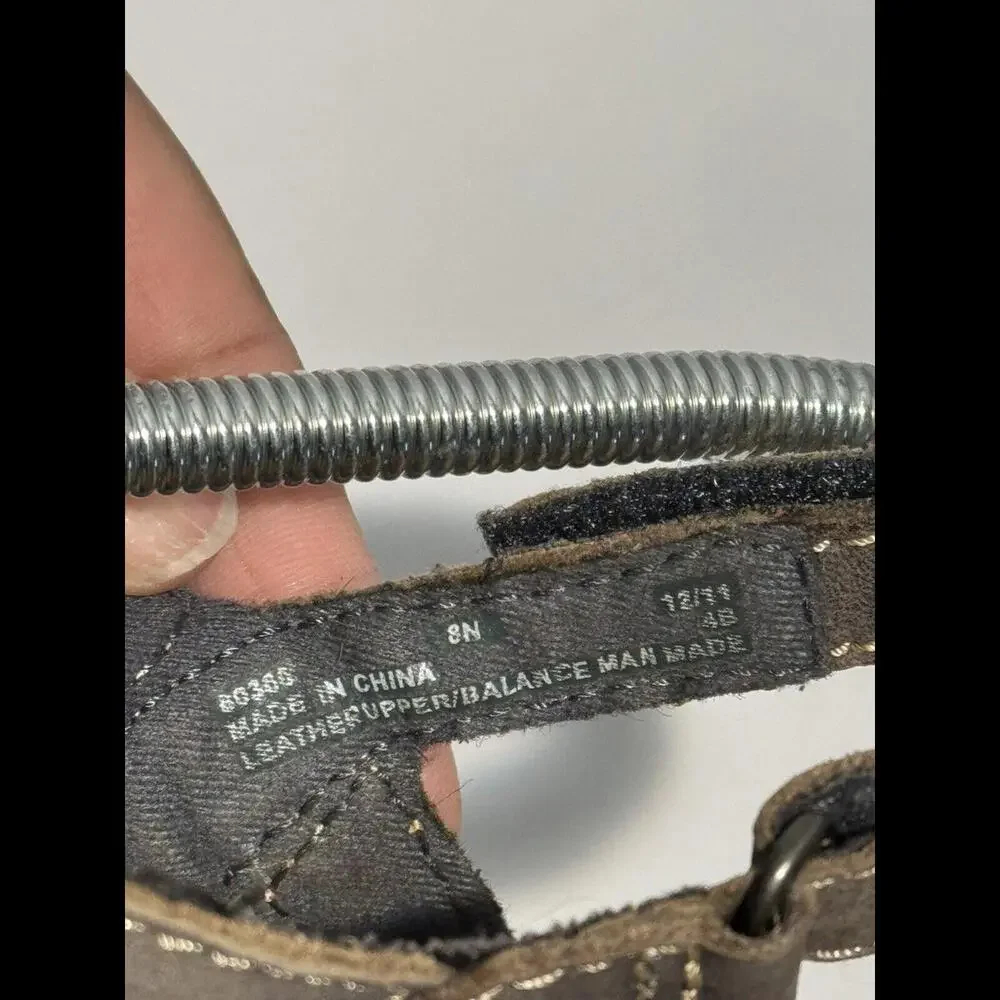 Womens Clark Shoes Size 8N Leather Upper Tan - Picture 6 of 6